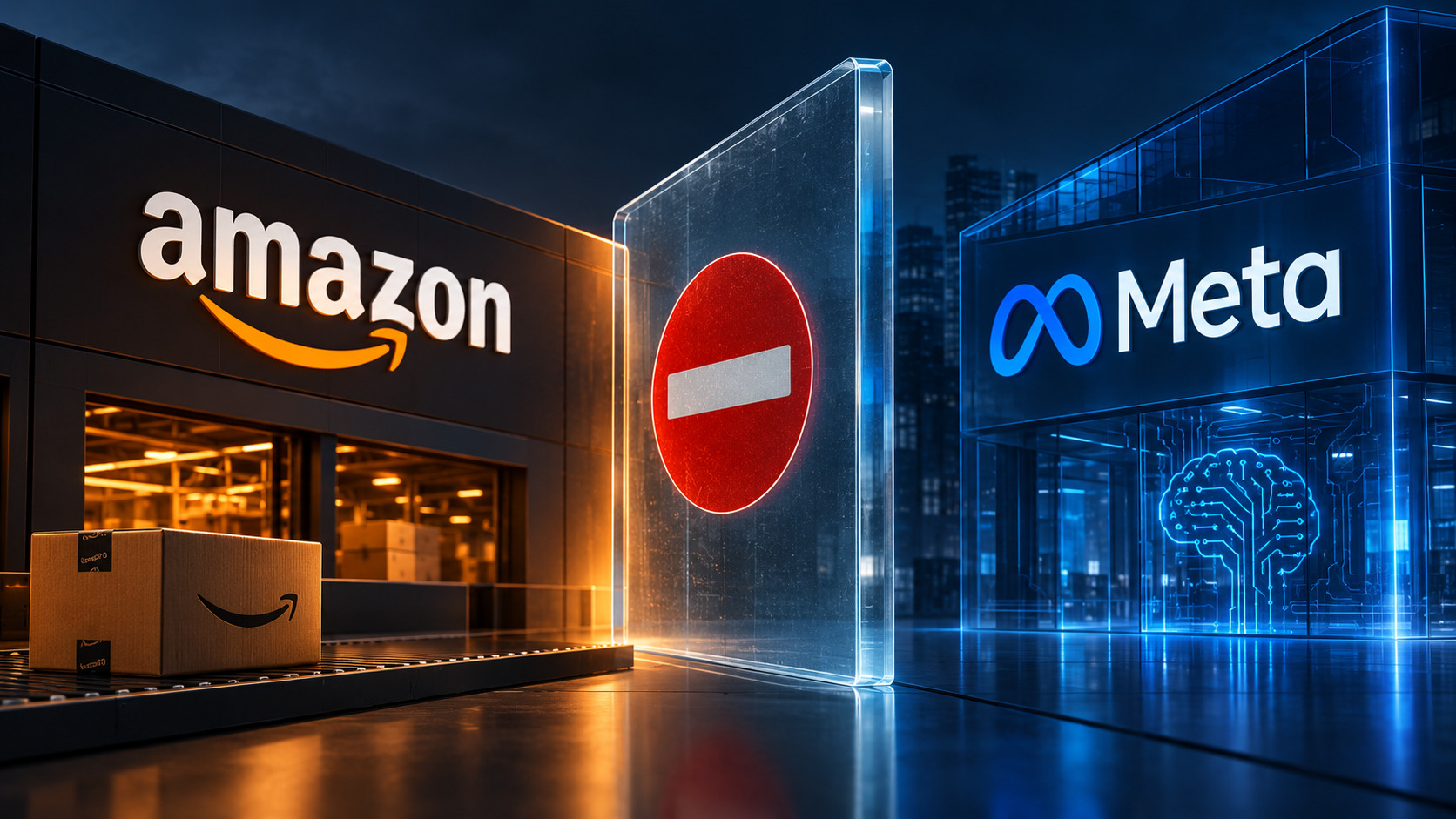 Bloqueo digital del agente de inteligencia artificial de Meta en una plataforma de comercio online