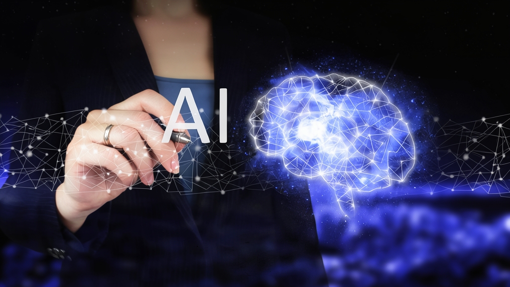 Ilustración conceptual sobre ciberseguridad y sistemas automatizados de inteligencia artificial en entornos empresariales.
