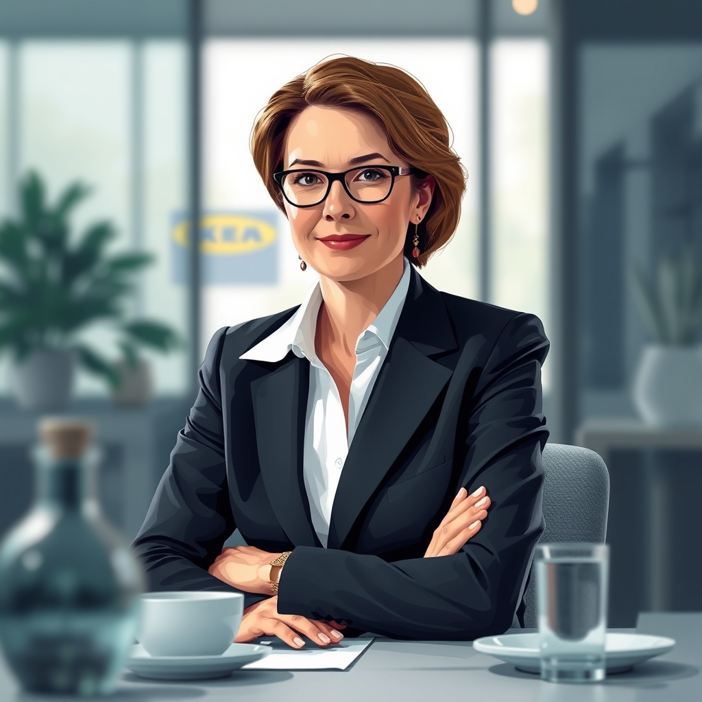 Ilustración editorial conceptual sobre gobernanza empresarial y nombramientos directivos
